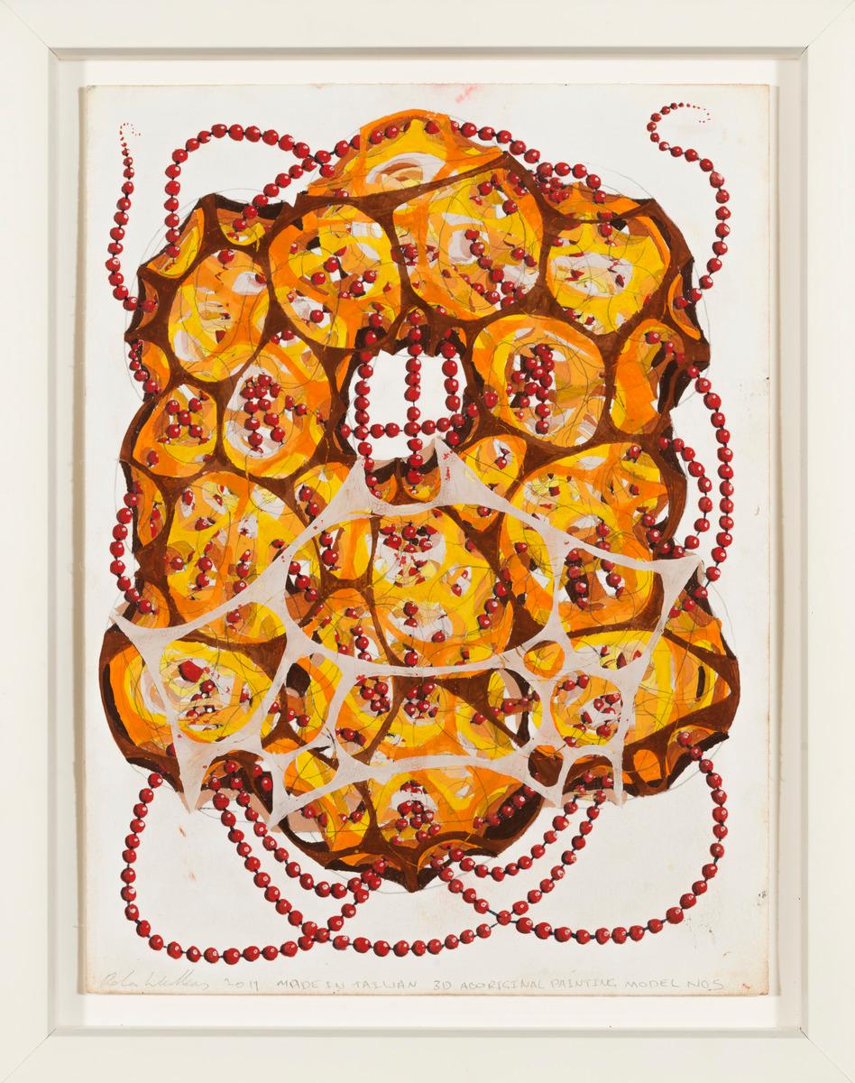 Made in Taiwan 3d Aboriginal painting model no 5