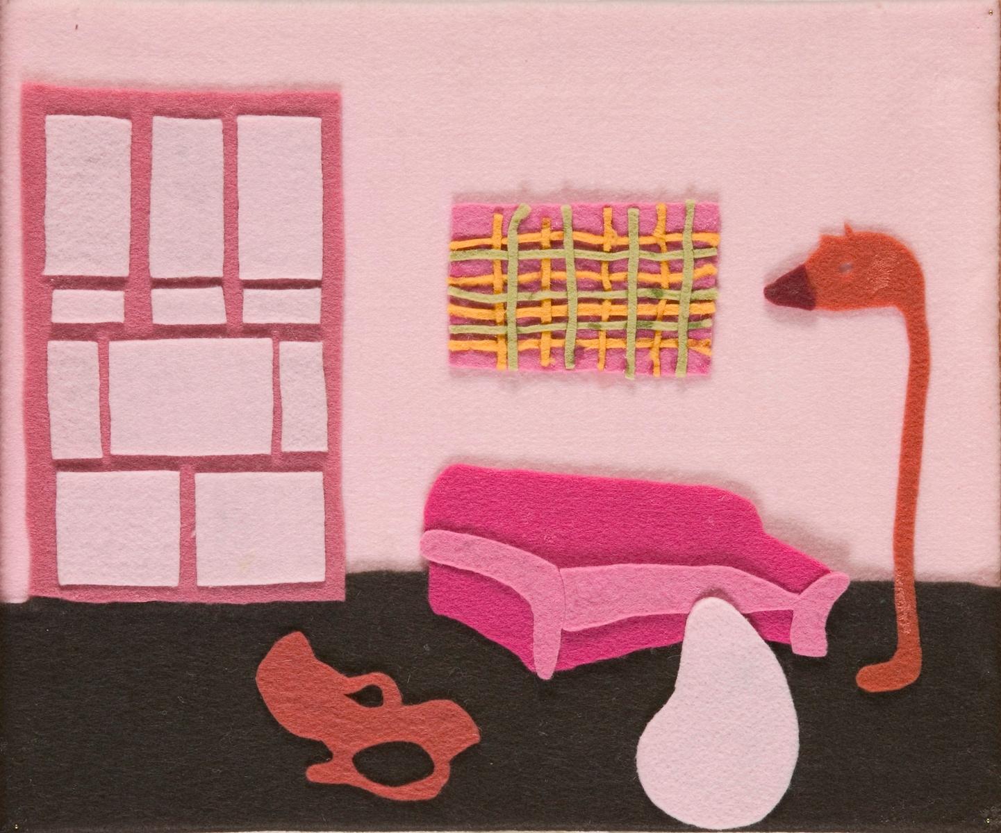 Pink Habitat (x2 panels), image 2